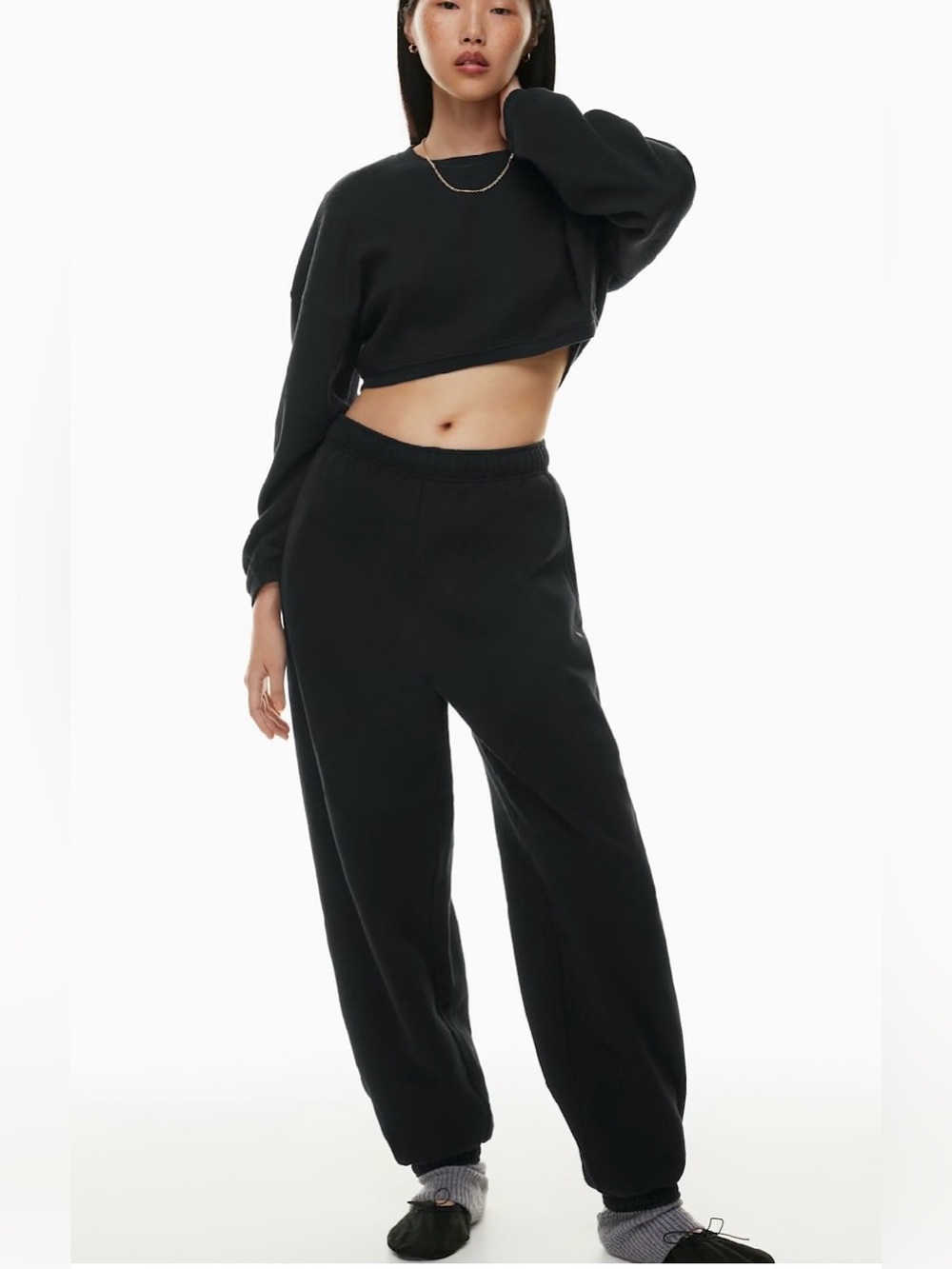 Tna cozy AF oversized stretchy sweatpants